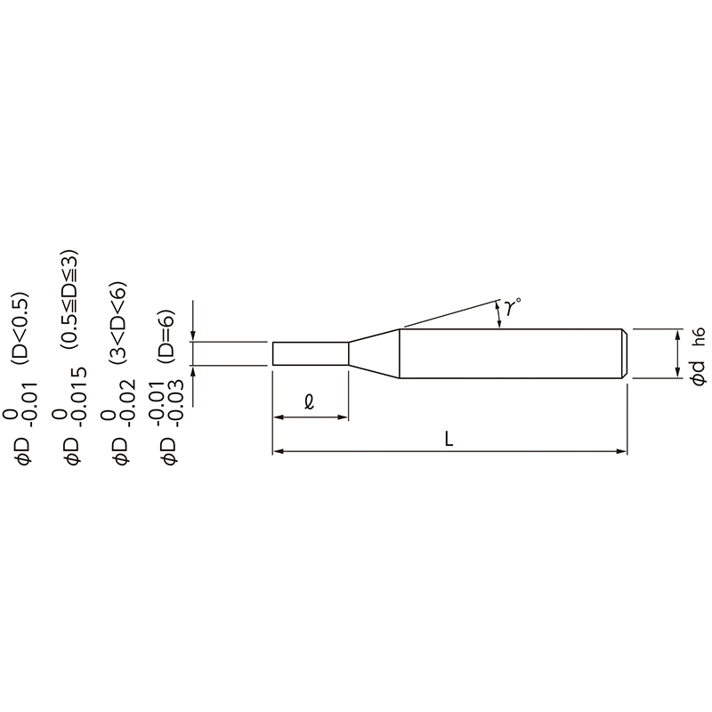 MXH245 MUGEN-COATING PREMIUM 2-Flute LEAD45 End Mill - Ảnh 2
