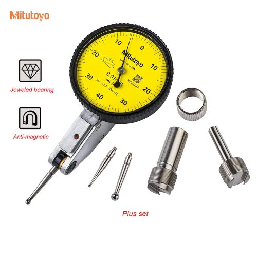 Đồng hồ so chân gập 0.8mm/0.01mm (Plus Set) (513-404-10A)