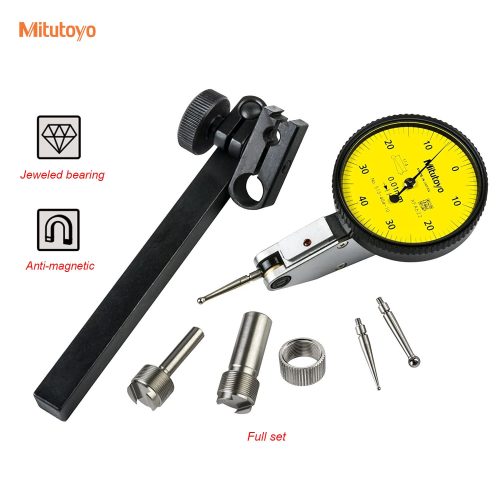 Đồng hồ so chân gập 0.8mm/ 0.01mm (Full Set) (513-404-10T)