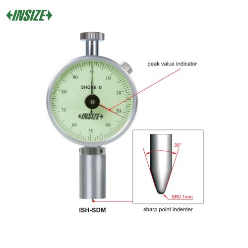 Máy đo độ cứng của nhựa Shore D Insize 20~90HD 1HD (ISH-SDM)