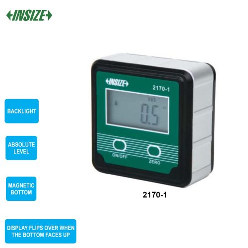 Nivo điện tử và đo góc kết hợp Insize (2170-1)
