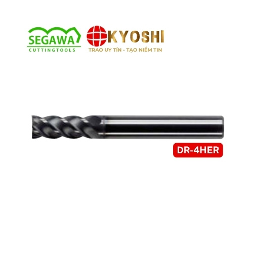 Dao phay thép sau nhiệt 4 me DR-4HER