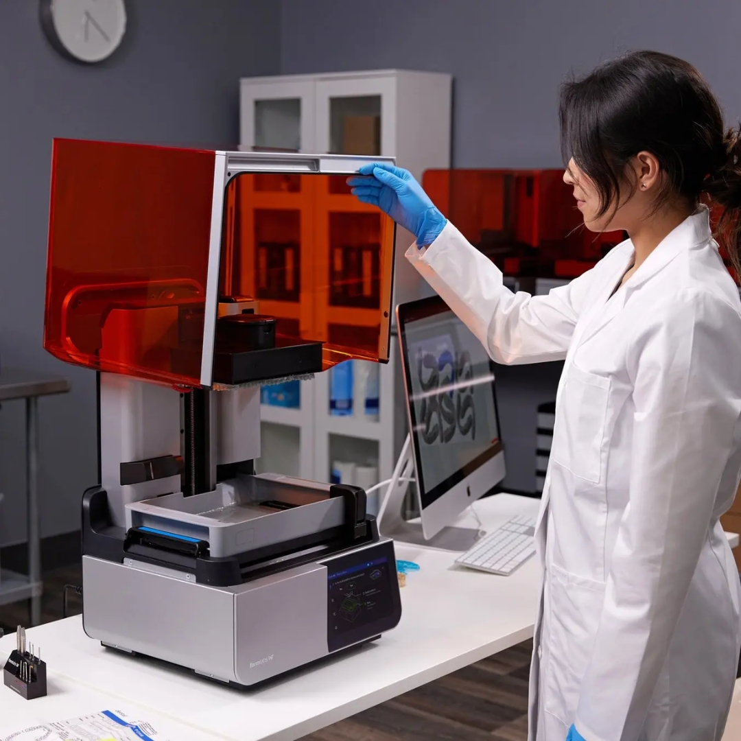 Form 4B - Máy in 3D nha khoa tốc độ cao hình 1